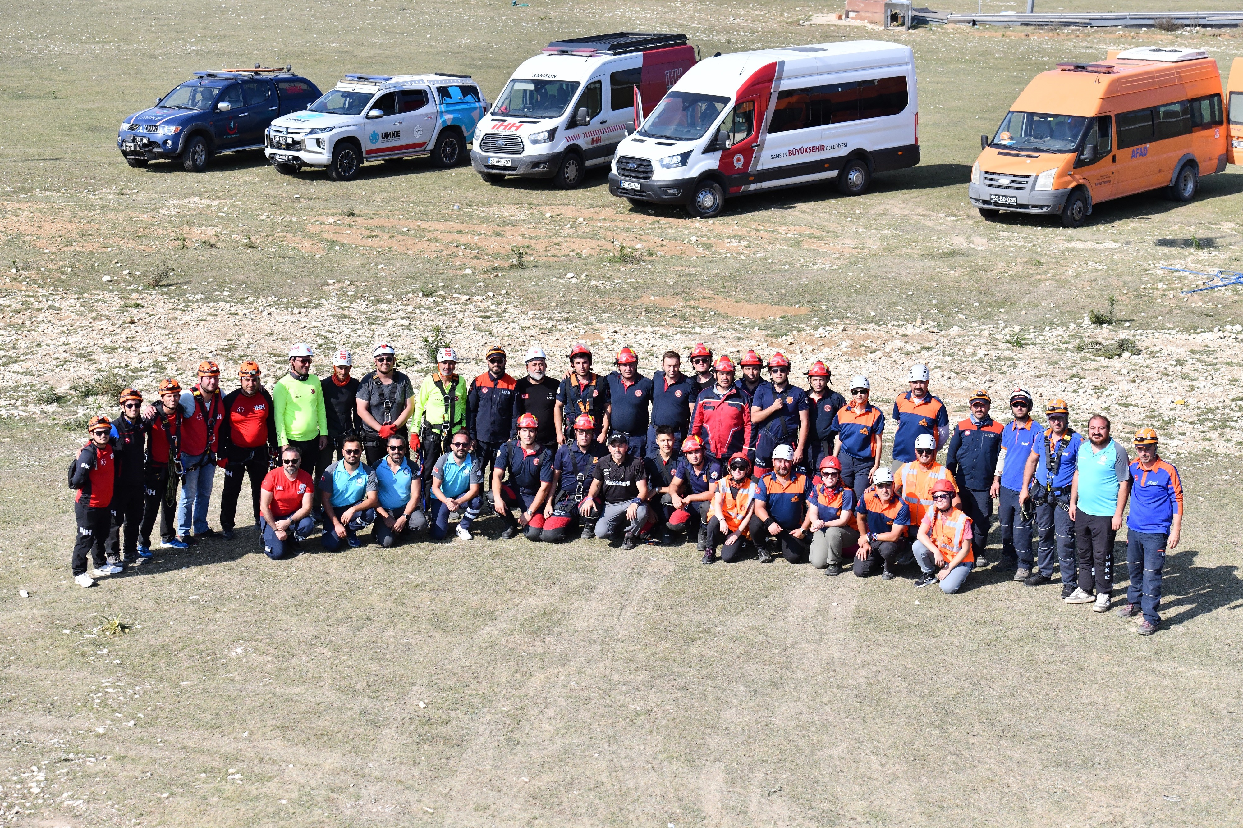 Kayak Merkezi Teleferiğinde Kurtarma Tatbikatı (7)
