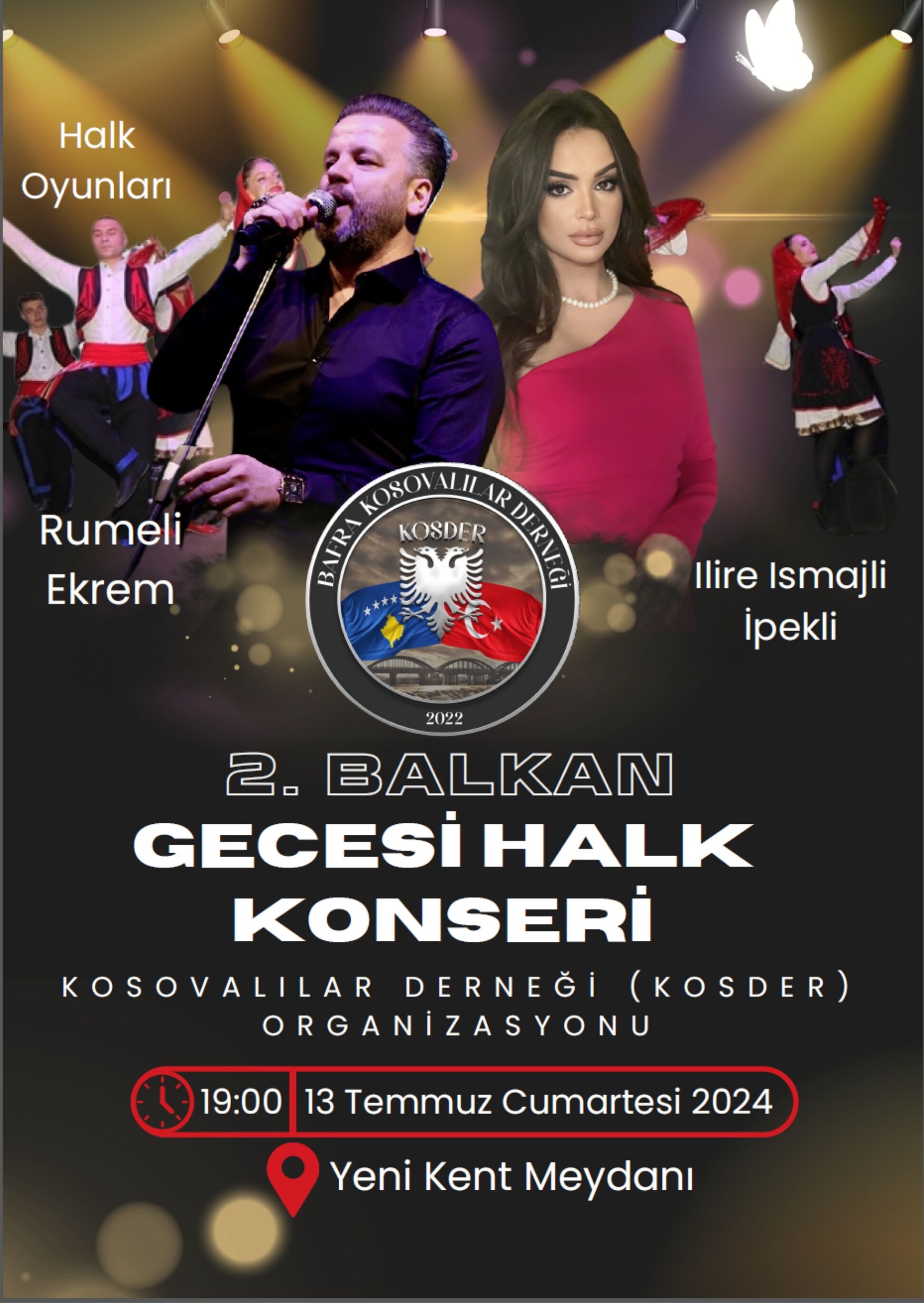 Unutulmaz Bir Geceye Davetlisiniz! 2. Balkan Gecesi Halk Konseri1