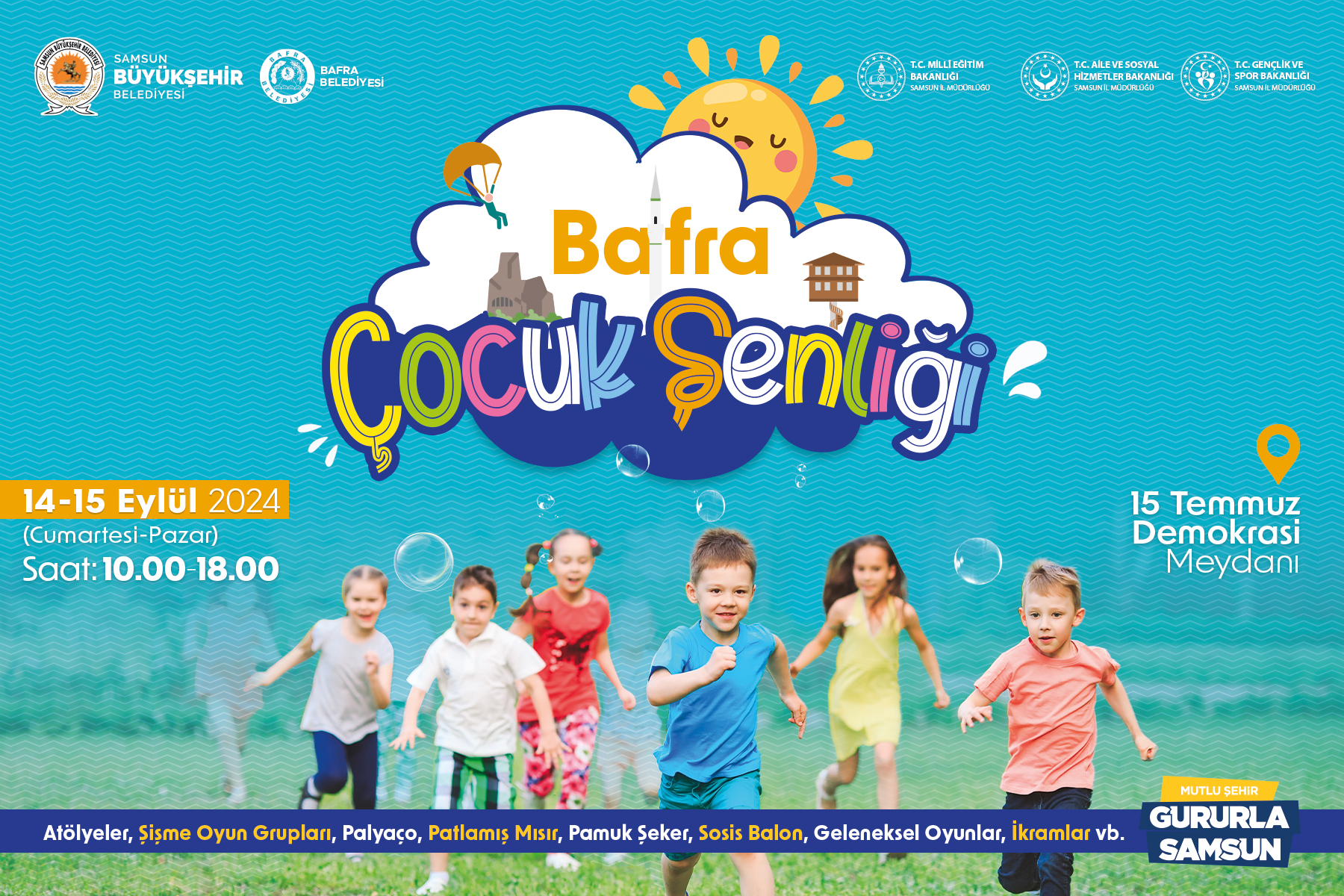 Çocuk Şenliği Bafra 1800X1200