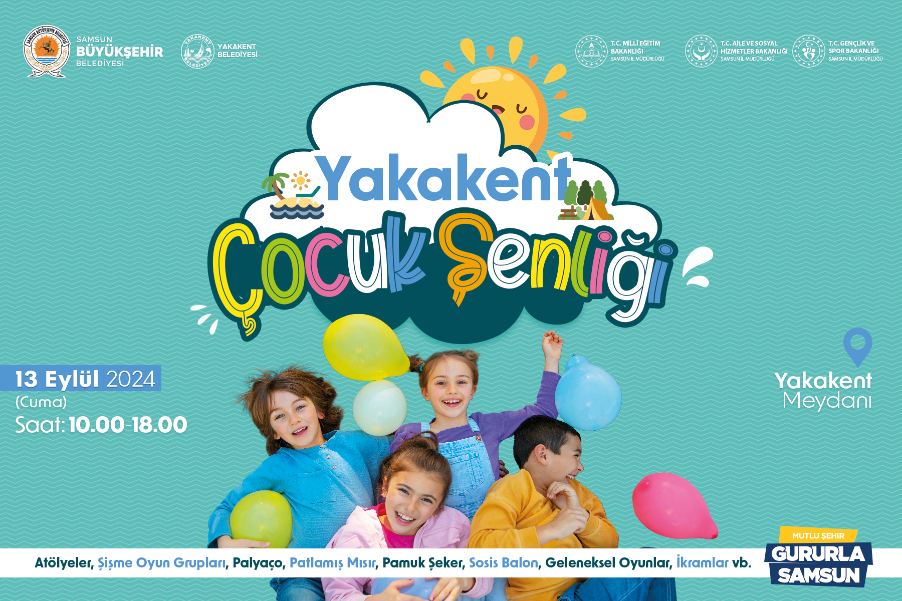 Çocuk Şenliği Yakakent 1800X1200