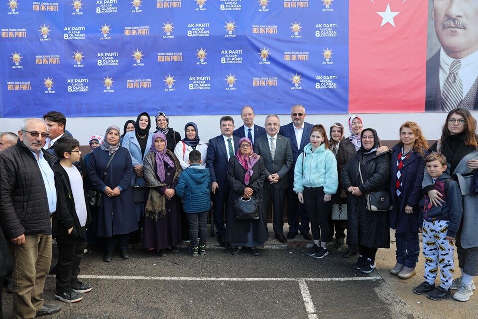 Ak Parti Alaçam İlçe Kongresi Coşkuyla Gerçekleşti (1)