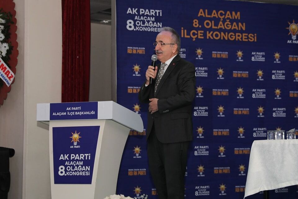 Ak Parti Alaçam İlçe Kongresi Coşkuyla Gerçekleşti (4)