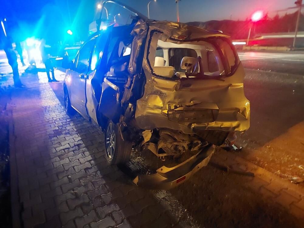 Alkollü Sürücü Kazaya Sebep Oldu2