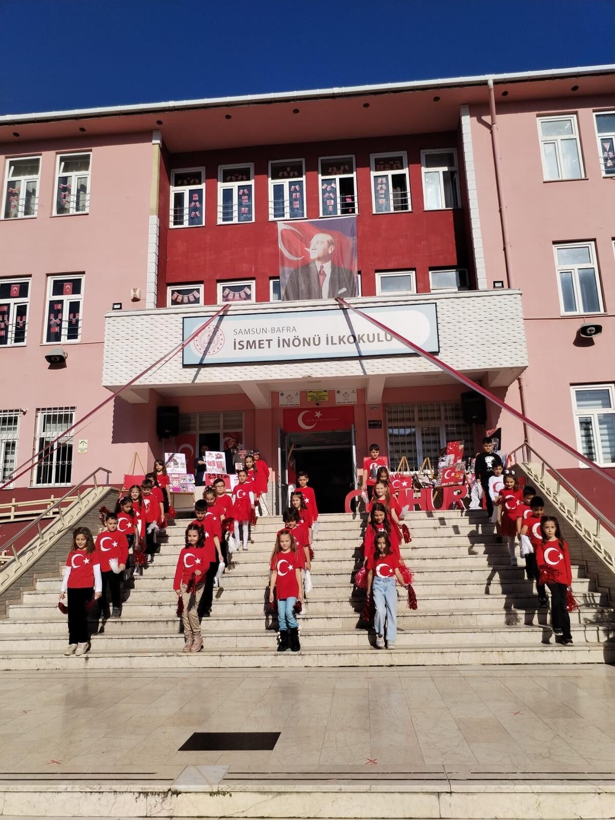 Bafra İsmet İnönü İlkokulu’nda 29 Ekim Coşkusu (14)