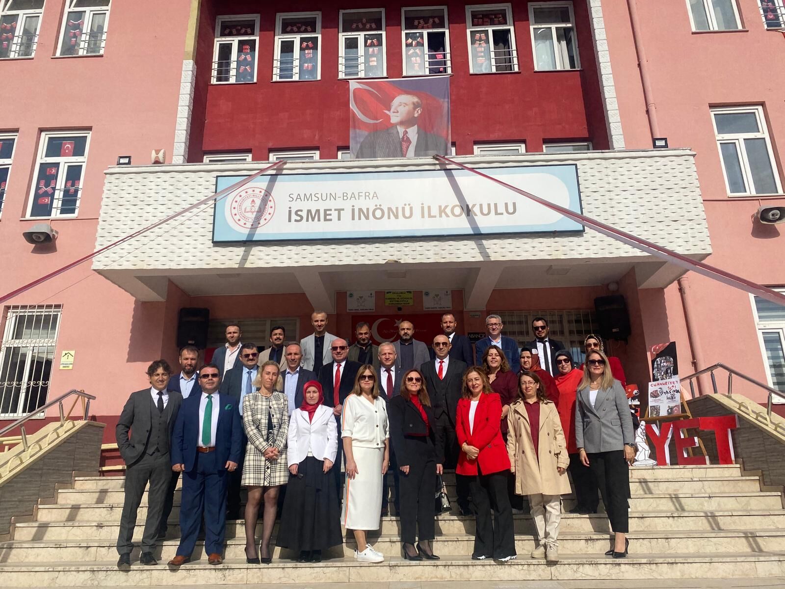 Bafra İsmet İnönü İlkokulu’nda 29 Ekim Coşkusu (4)