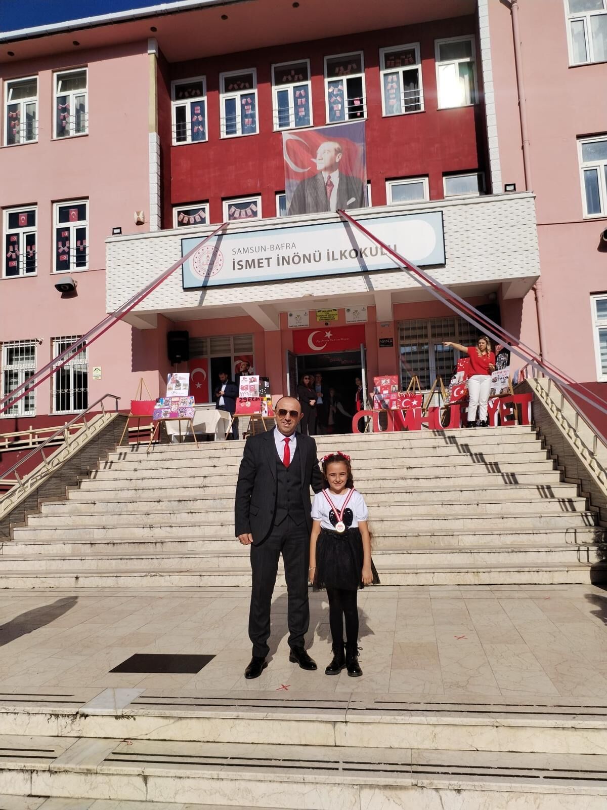 Bafra İsmet İnönü İlkokulu’nda 29 Ekim Coşkusu (5)
