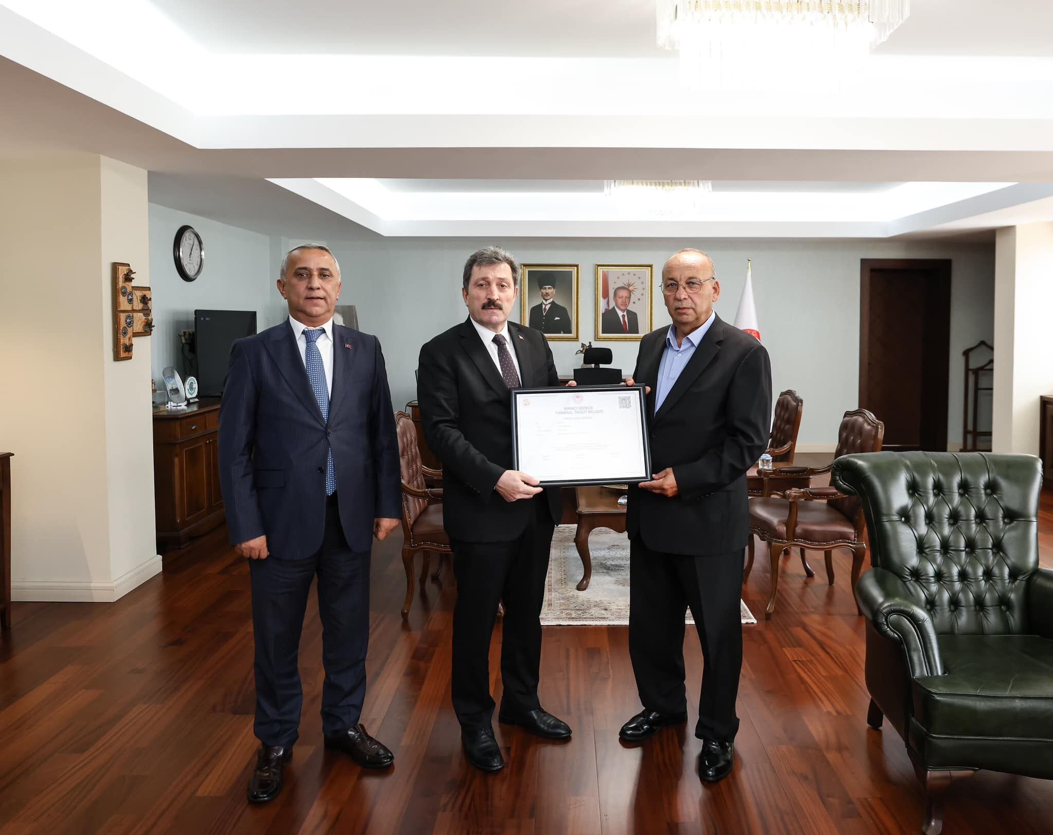 Birinci Derece Tarımsal Örgüt Belgesi Sahiplerini Buldu (1)