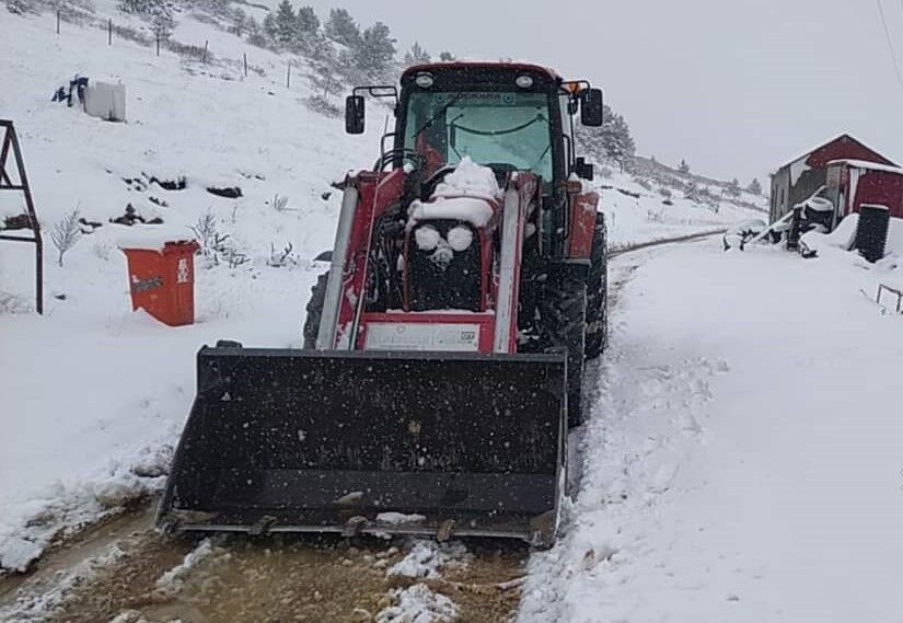 Ordu’nun Yüksek Kesimlerinde Kar Yağışı Etkili Oldu 2