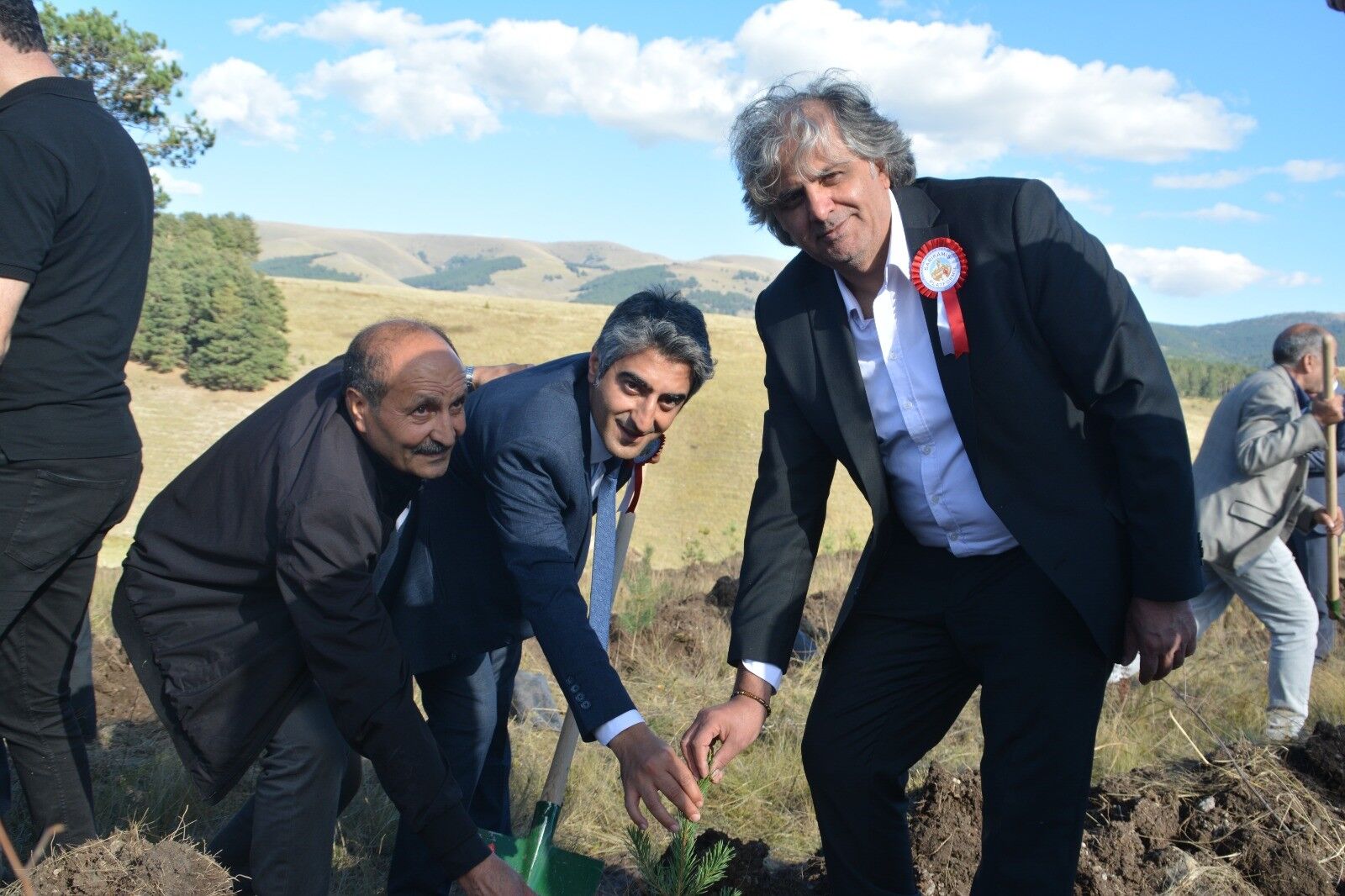 Sarıkamış Şehitleri Adına Fidanlar Toprakla Buluştu (1)