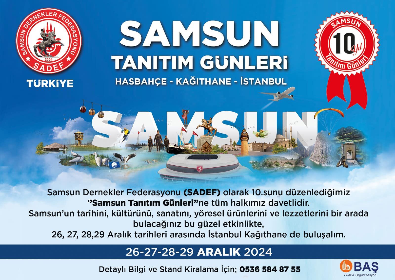 10. Samsun Tanıtım Günleri İstanbul’da Başlıyor1