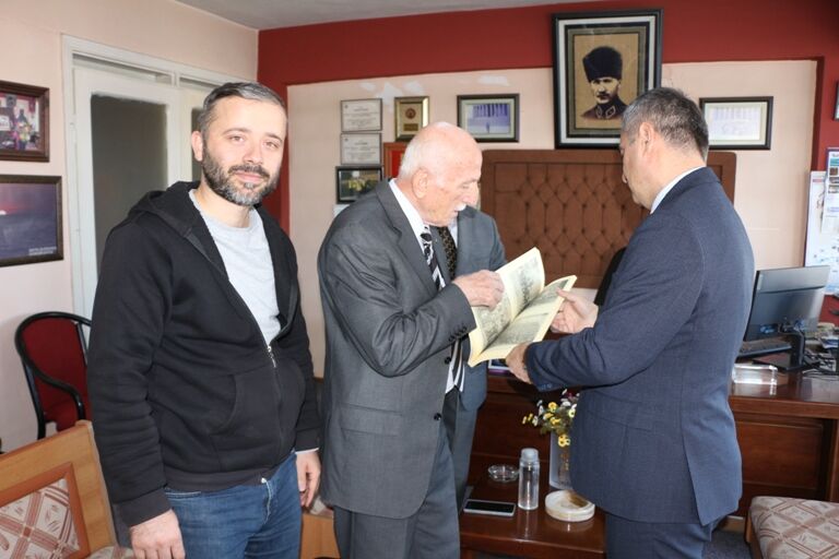 BAFRA KAYMAKAMI MUSTAFA ALTINPINAR’DAN BASIN MENSUPLARINA İADEİZİYARET