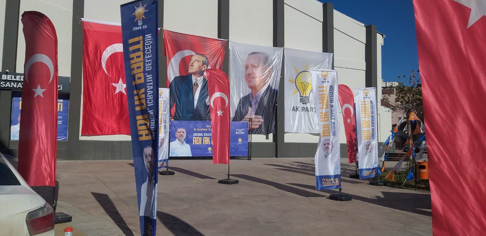 Ak Parti Bafra İlçe 8. Olağan Kongresi Hazırlıkları Başladı (1)