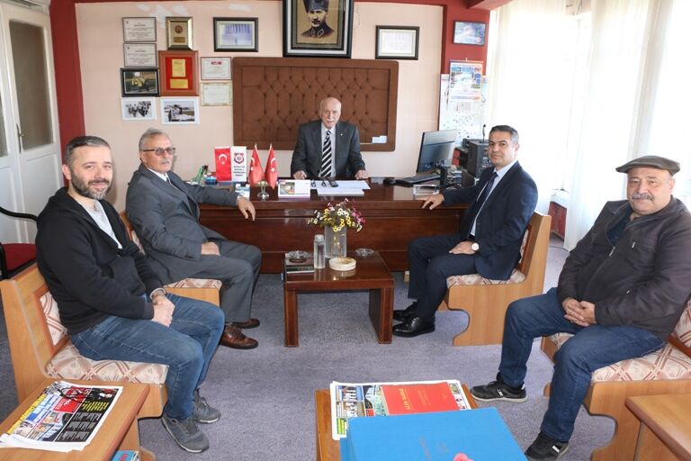 Bafra Kaymakami Mustafa Altinpinar’dan Basin Mensuplarina İadei̇zi̇yaret (2)