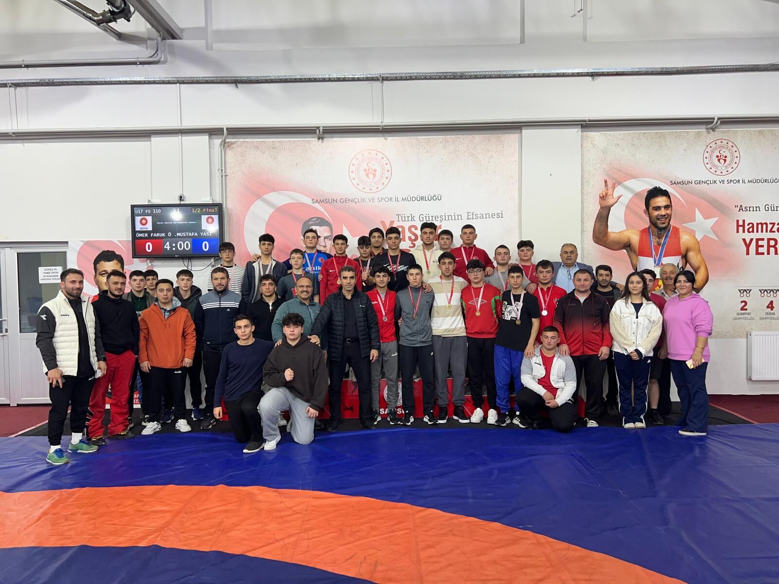 Okul Sporları Gençler Güreş İl Birinciliği Sona Erdi (2)