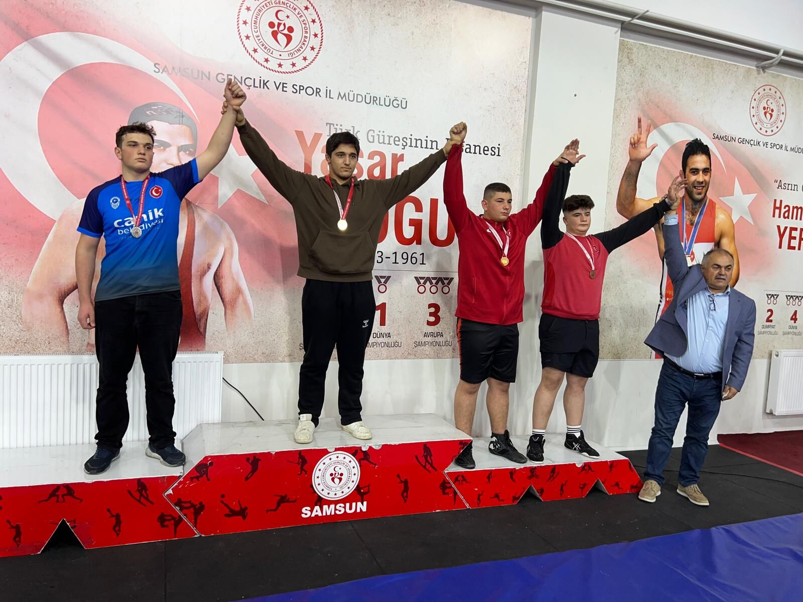 Okul Sporları Gençler Güreş İl Birinciliği Sona Erdi (3)