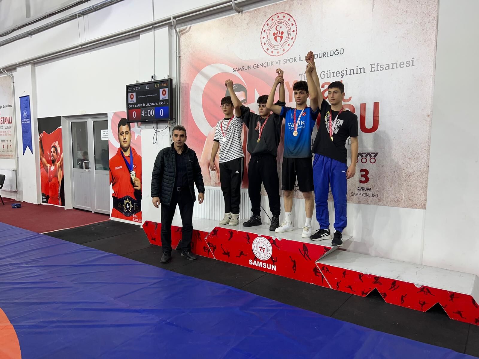 Okul Sporları Gençler Güreş İl Birinciliği Sona Erdi (6)