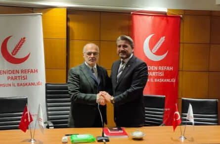 YENİDEN REFAH PARTİSİ SAMSUN İL BAŞKANLIĞI’NDA GÖREV DEĞİŞİMİ-2