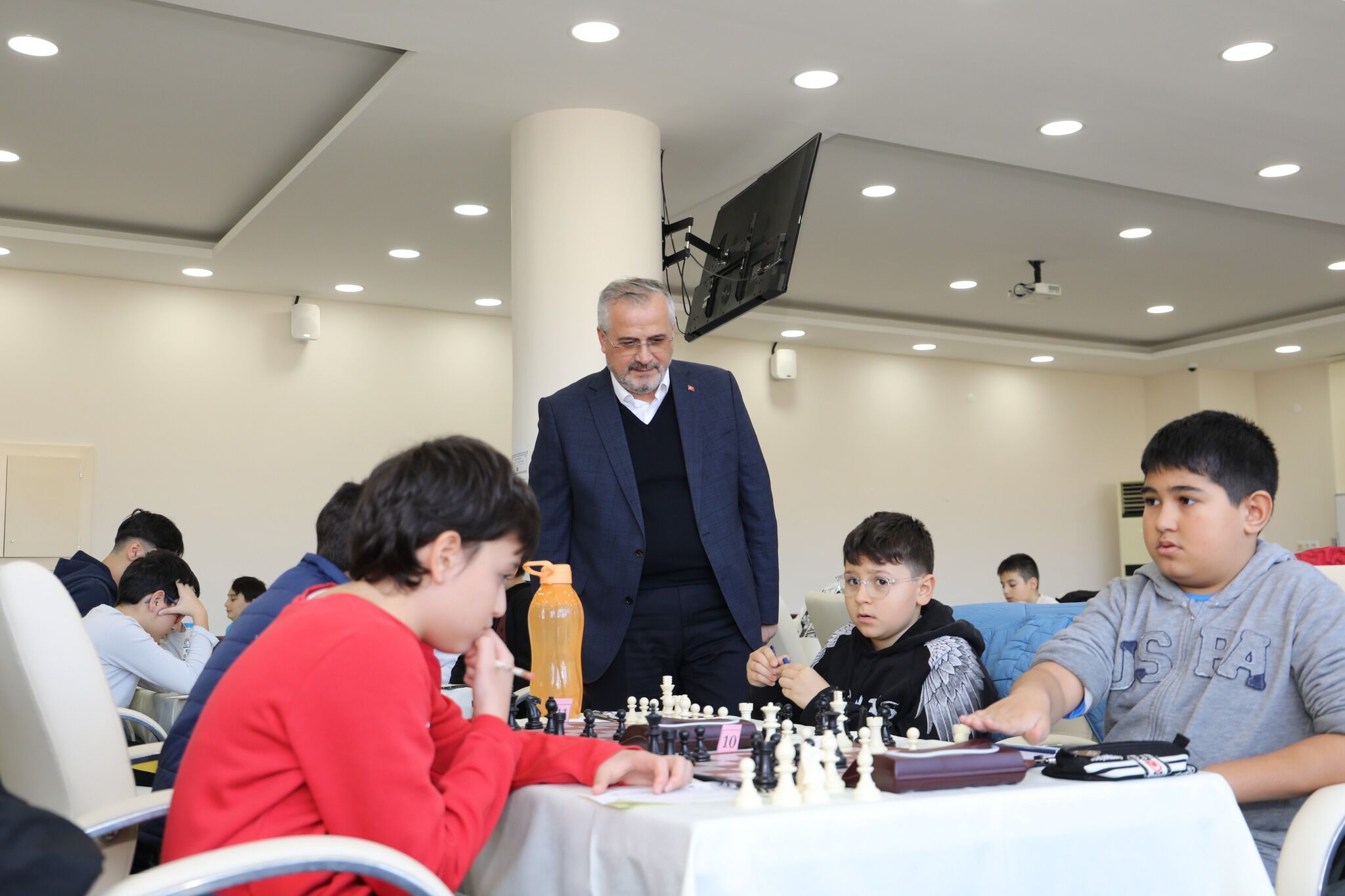 Bafra Belediyesi 4. Geleneksel Satranç Turnuvası Başladı (17)