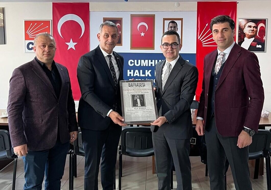 Bafra Ticaret Borsası’ndan Chp Bafra İlçe Başkanlığına Ziyaret (2)