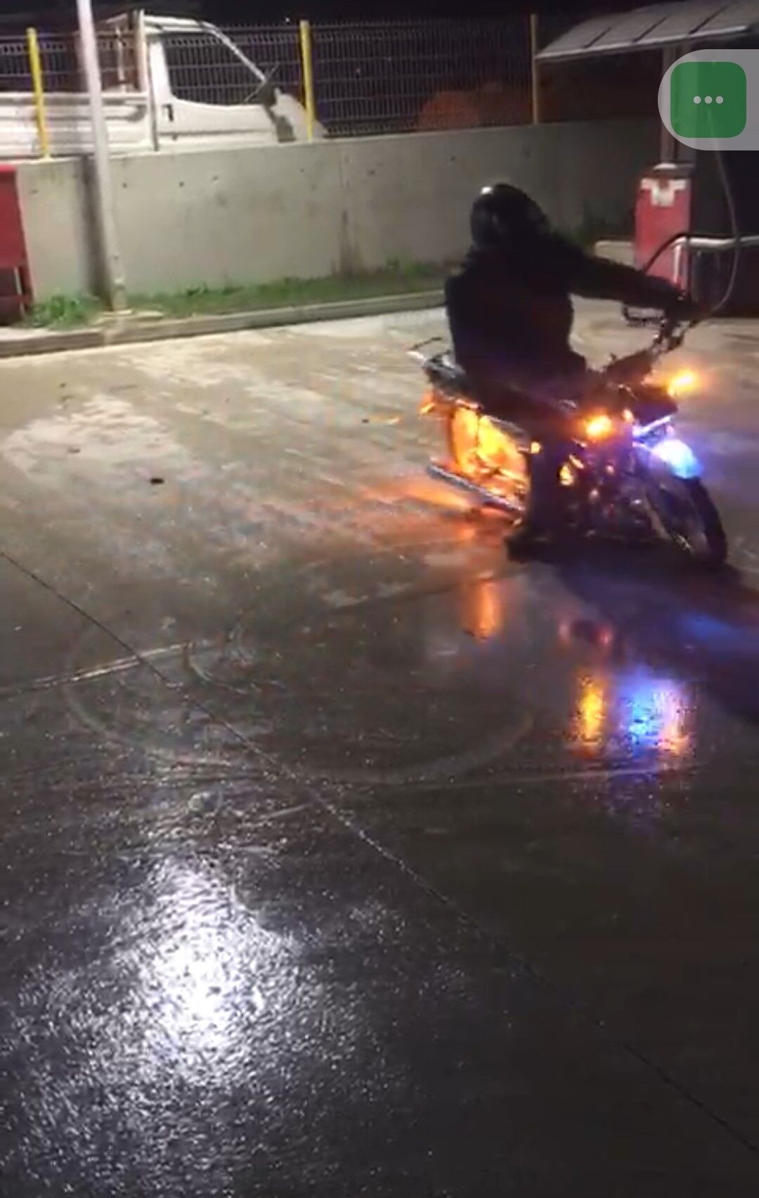 Bafra’da Drift Yapan Motosiklet Sürücüsü Ve Sahibine 58 Bin Tl Ceza (3)