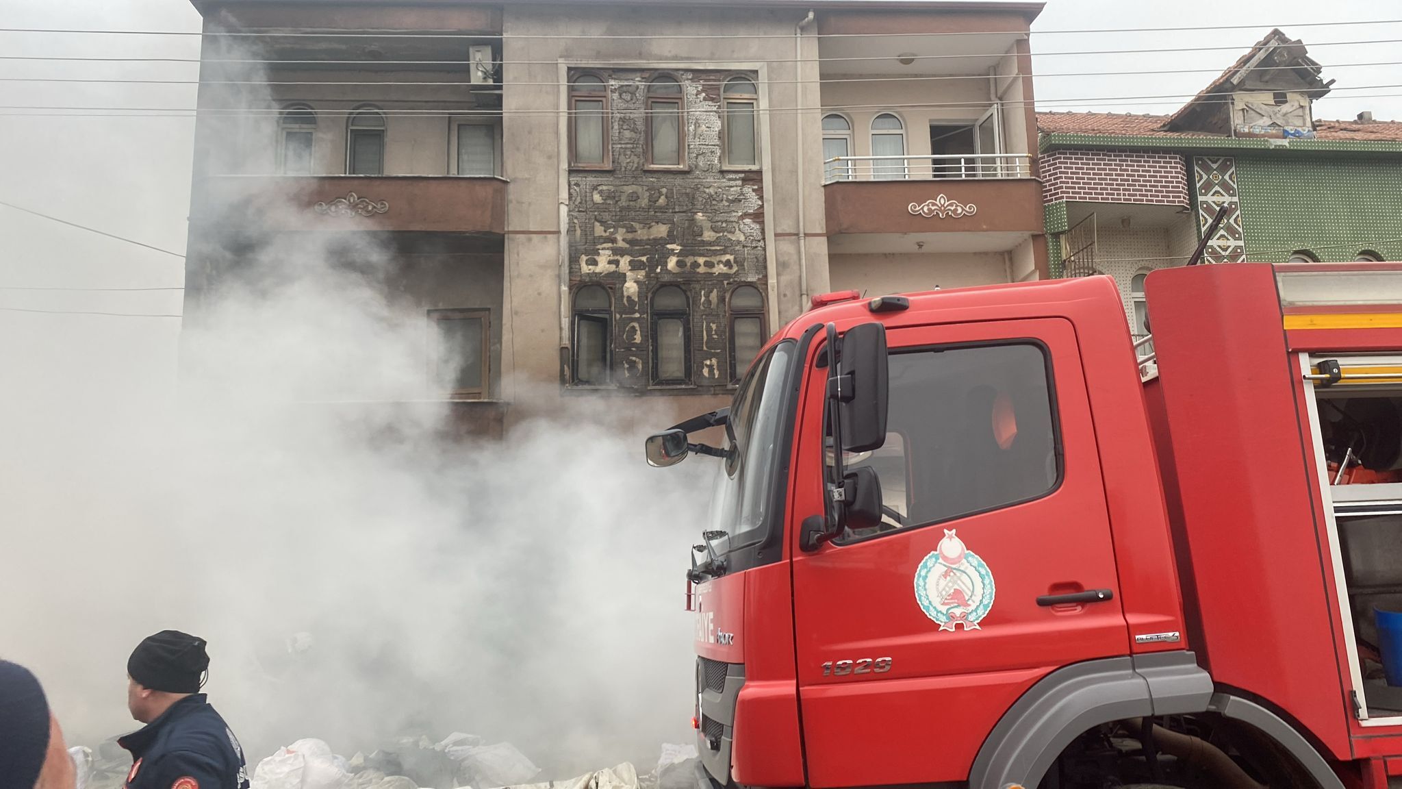 Bafra'da Yangın (1)