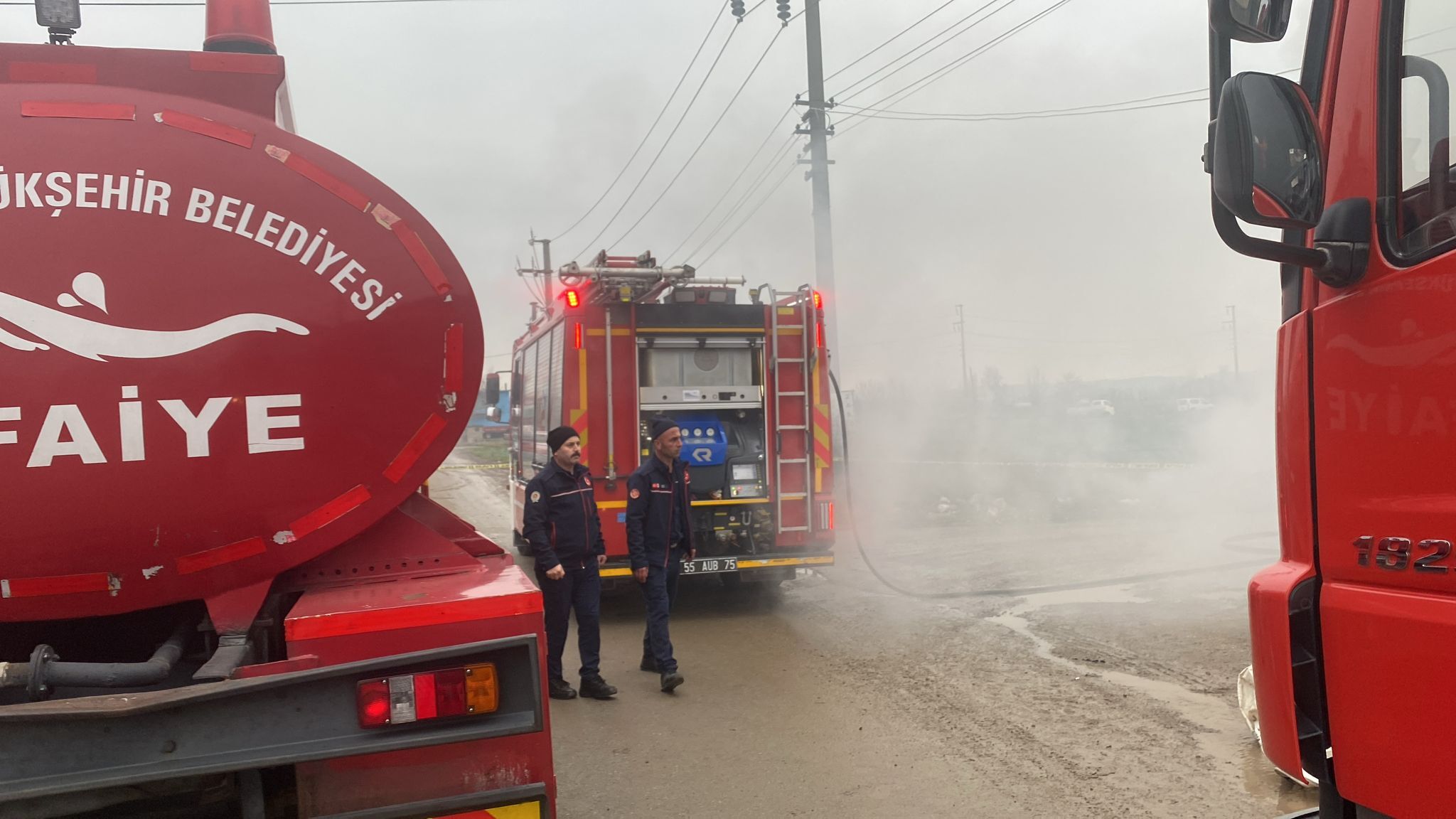 Bafra'da Yangın (2)