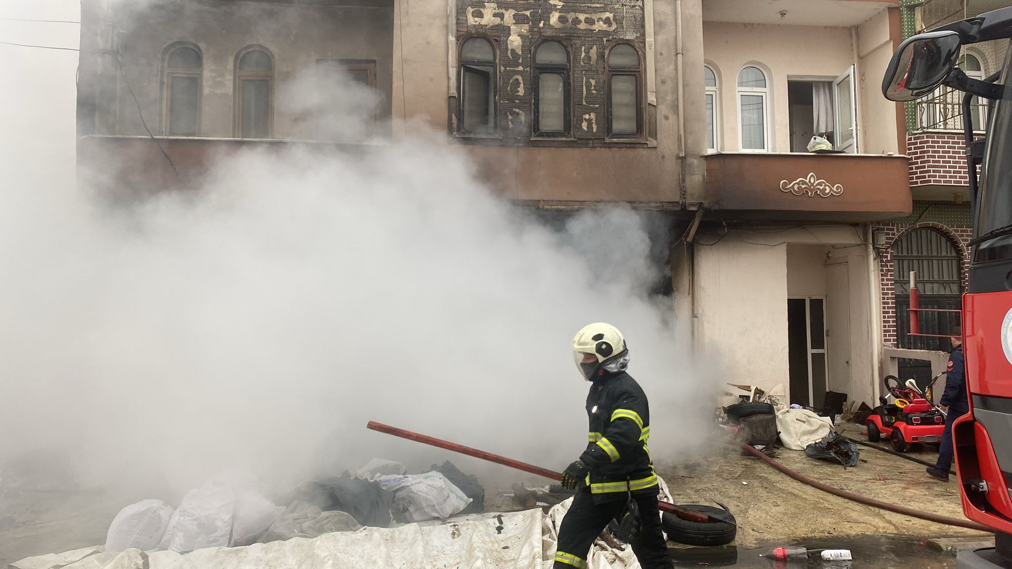 Bafra'da Yangın (4)