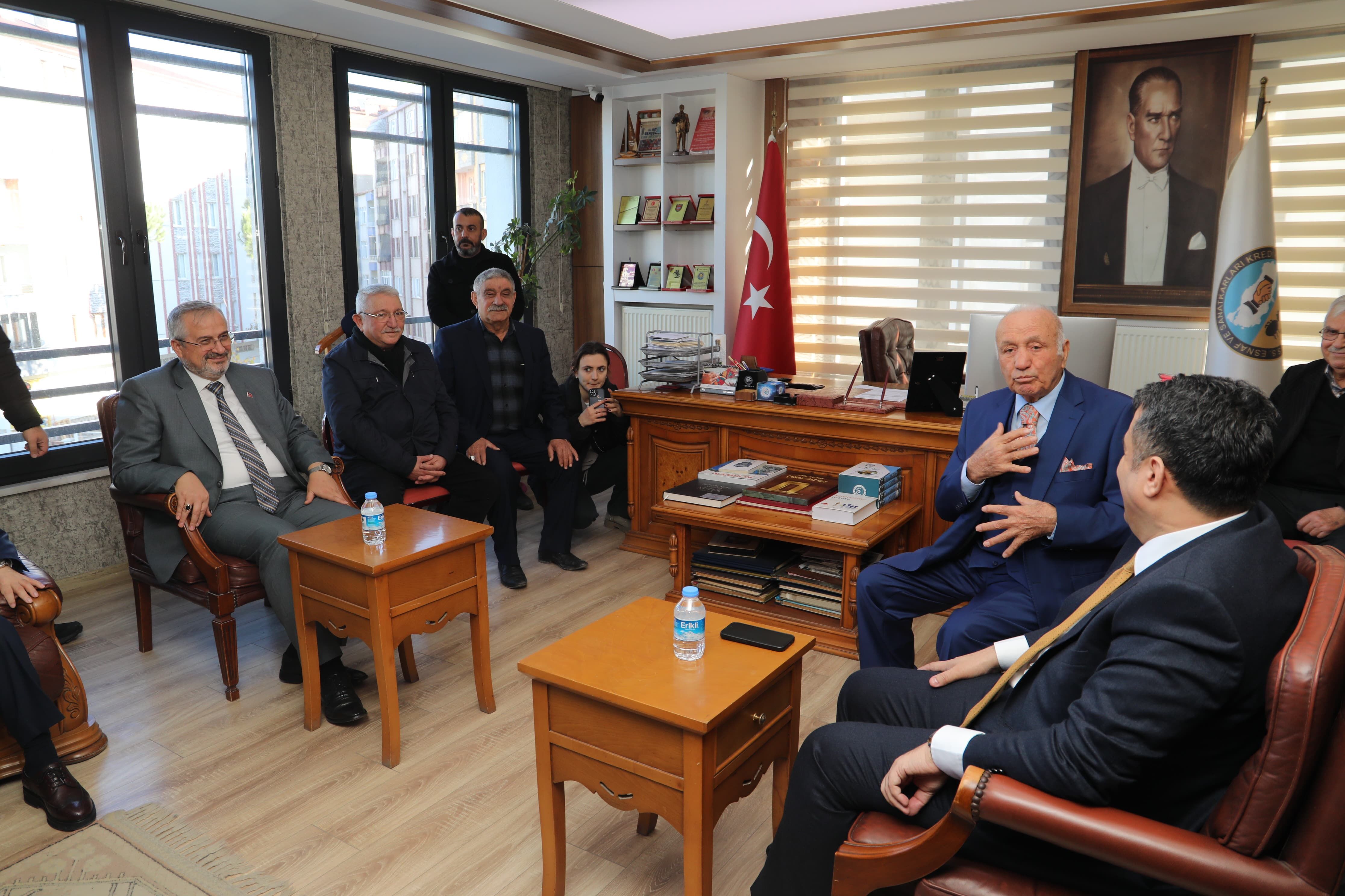 Başkan Halit Doğan’dan Bafra Şoförler Odası’na Ziyaret (2)