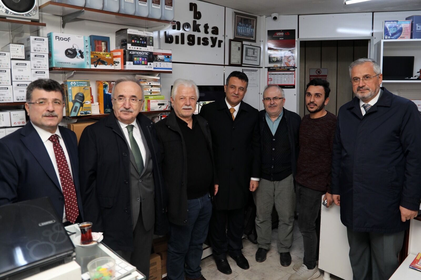Başkan Hamit Kılıç Ve Halit Doğan'dan Esnaf Ziyareti (2)