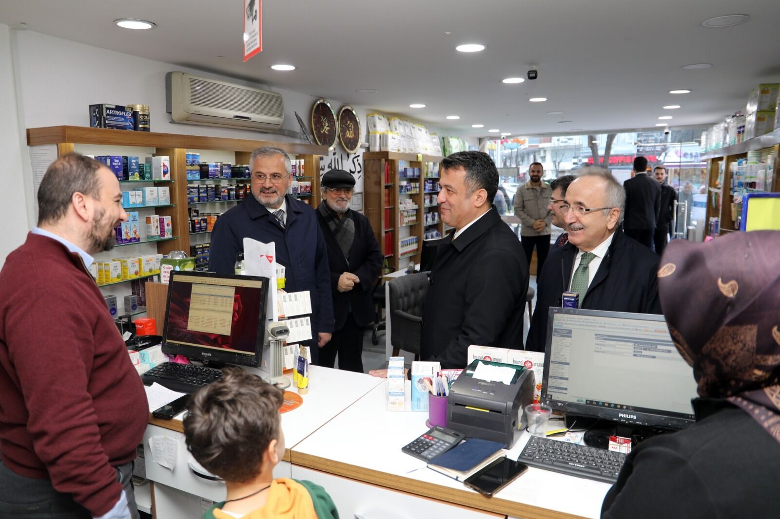 Başkan Hamit Kılıç Ve Halit Doğan'dan Esnaf Ziyareti (5)