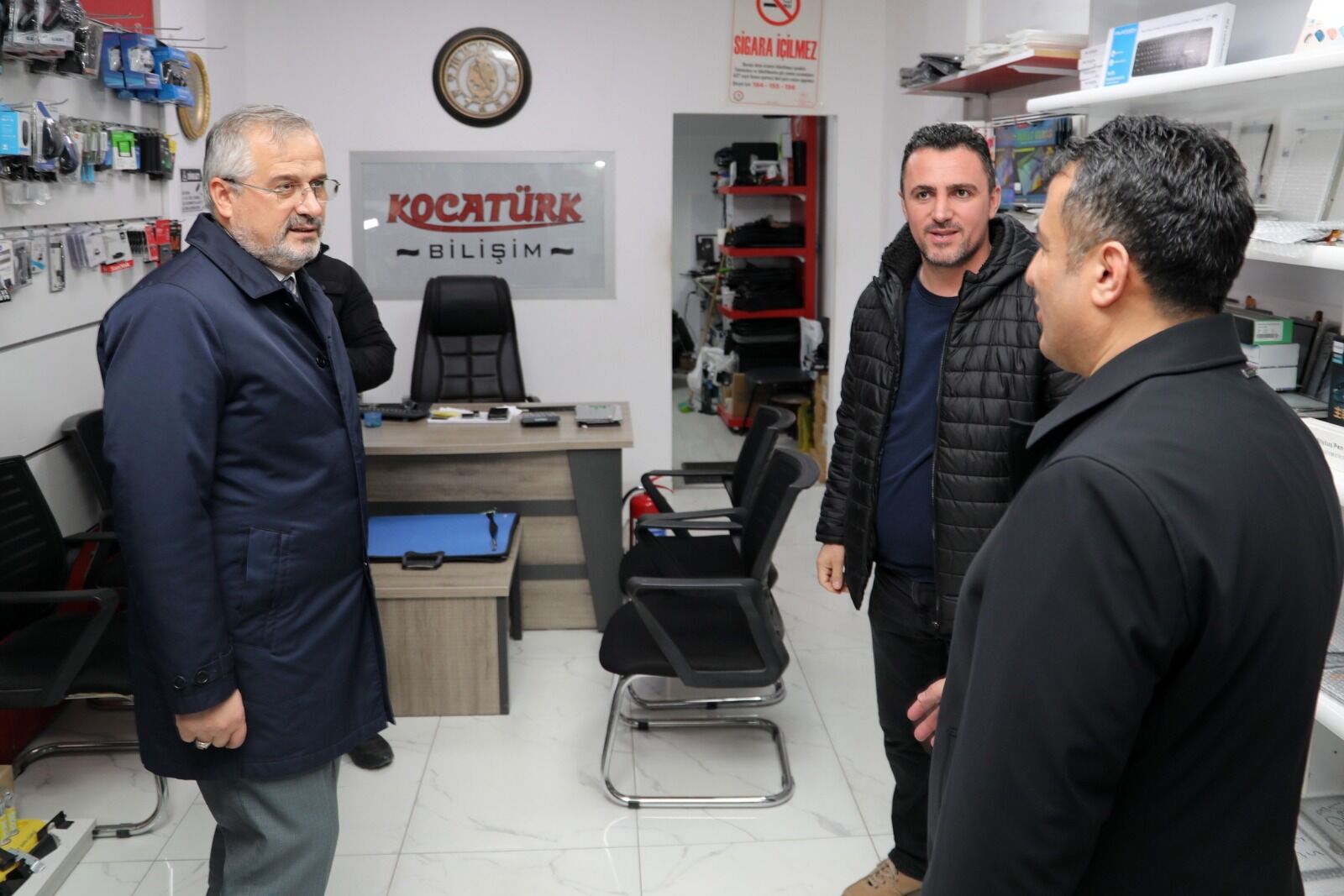 Başkan Hamit Kılıç Ve Halit Doğan'dan Esnaf Ziyareti (6)