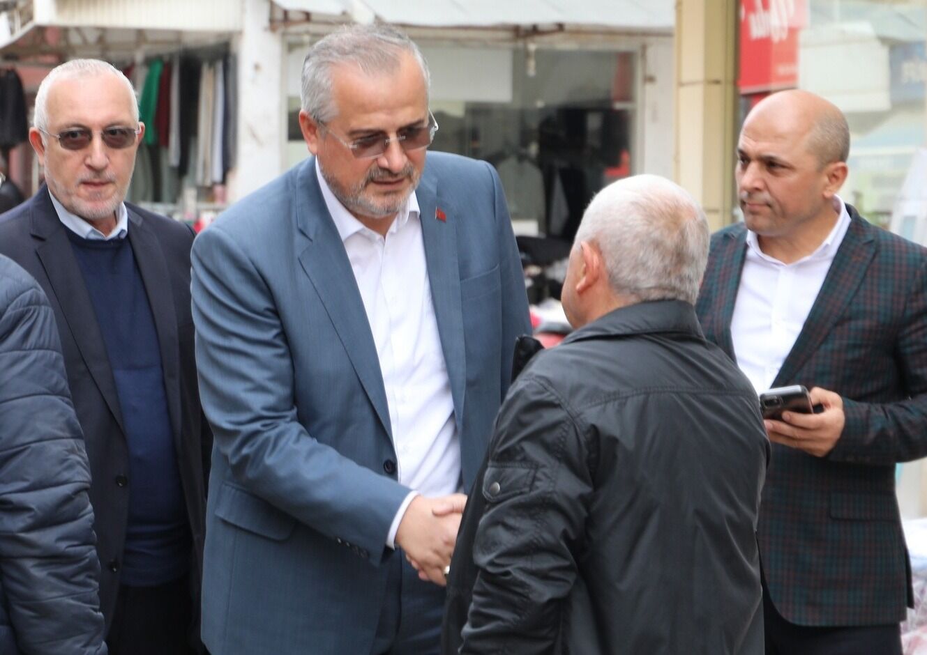 Başkan Hamit Kılıç’tan Esnafa Ziyaret Gönülden Muhabbetle Bağlıyız (6)