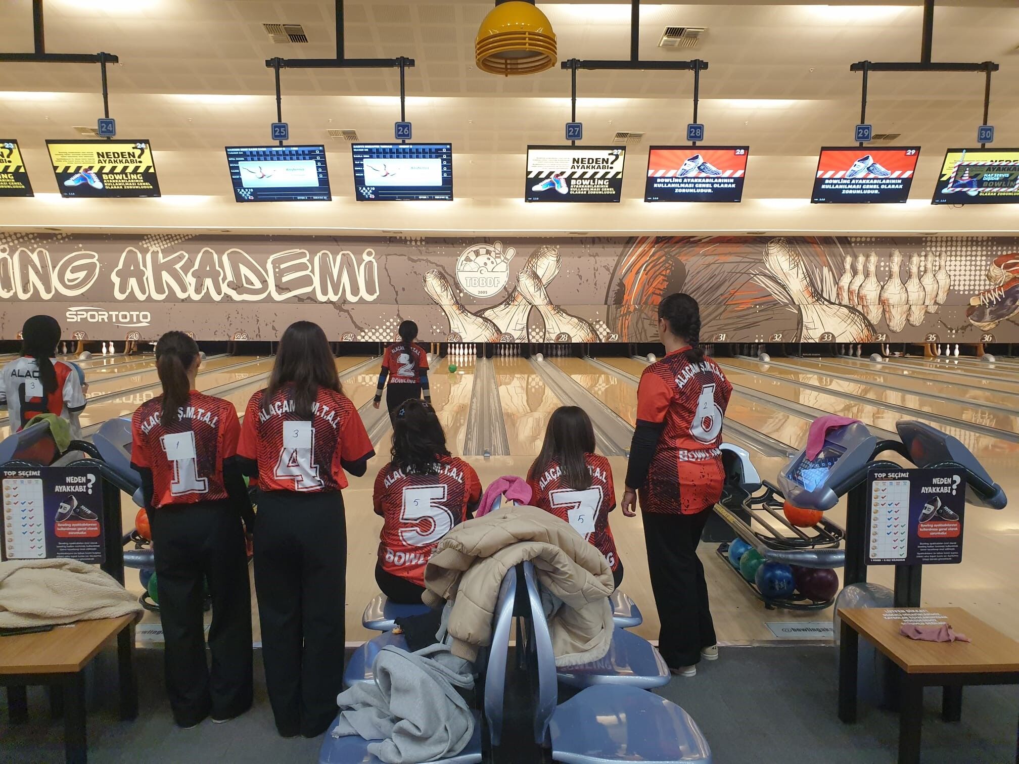 Bowling Karadeniz Şampiyonu Alaçam'lı Kızlar (1)