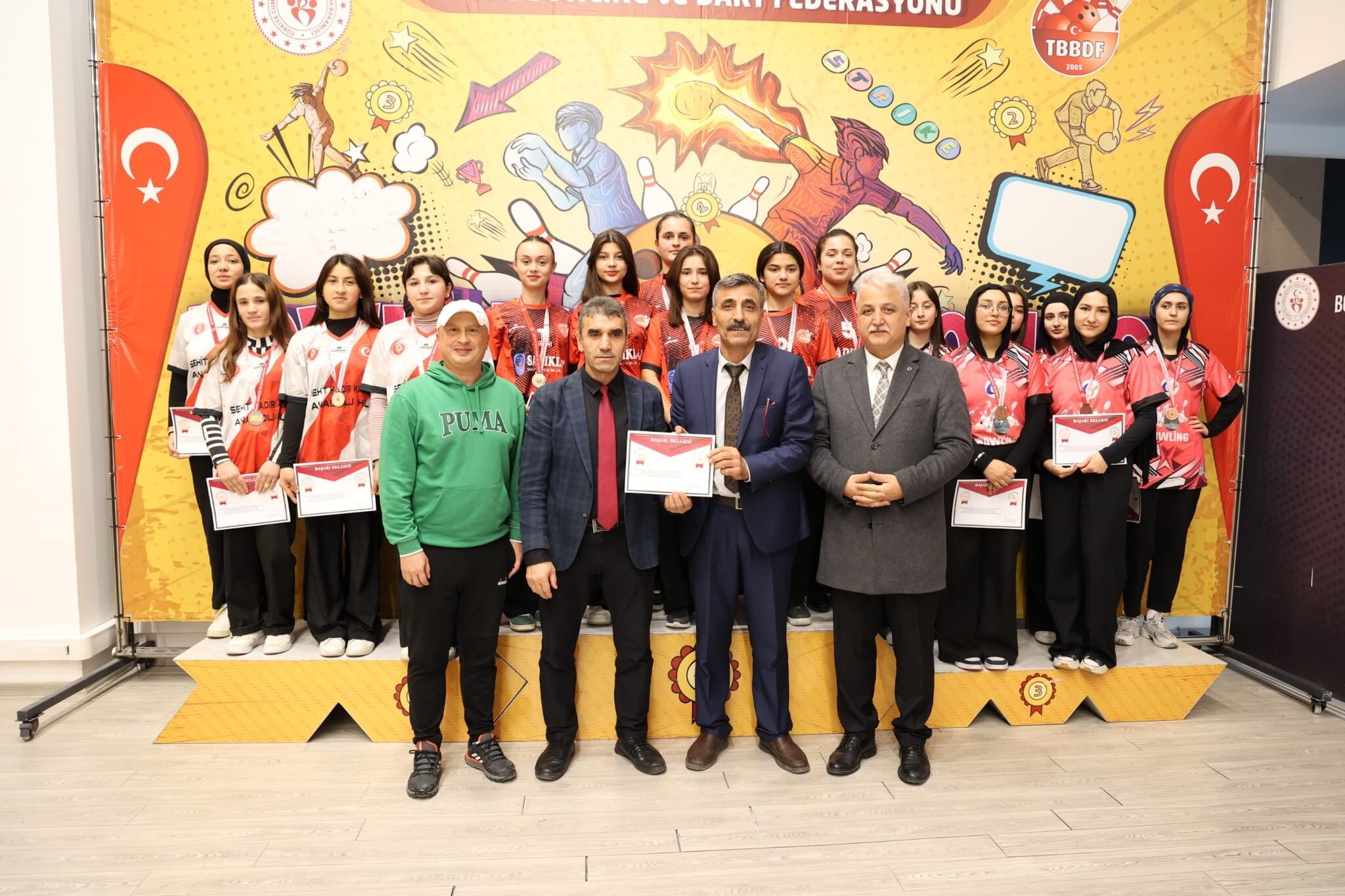 Bowling Karadeniz Şampiyonu Alaçam'lı Kızlar (2)