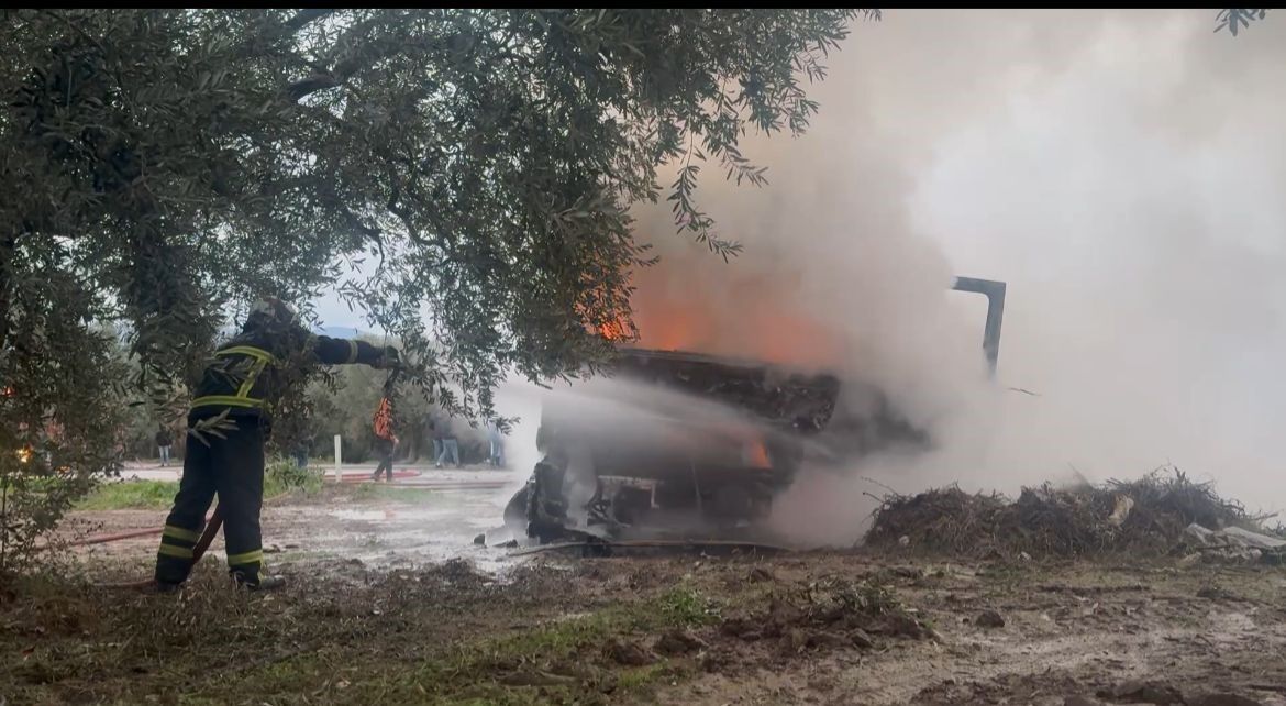 Bursa'da Feci Kaza Tanker Patladı (3)