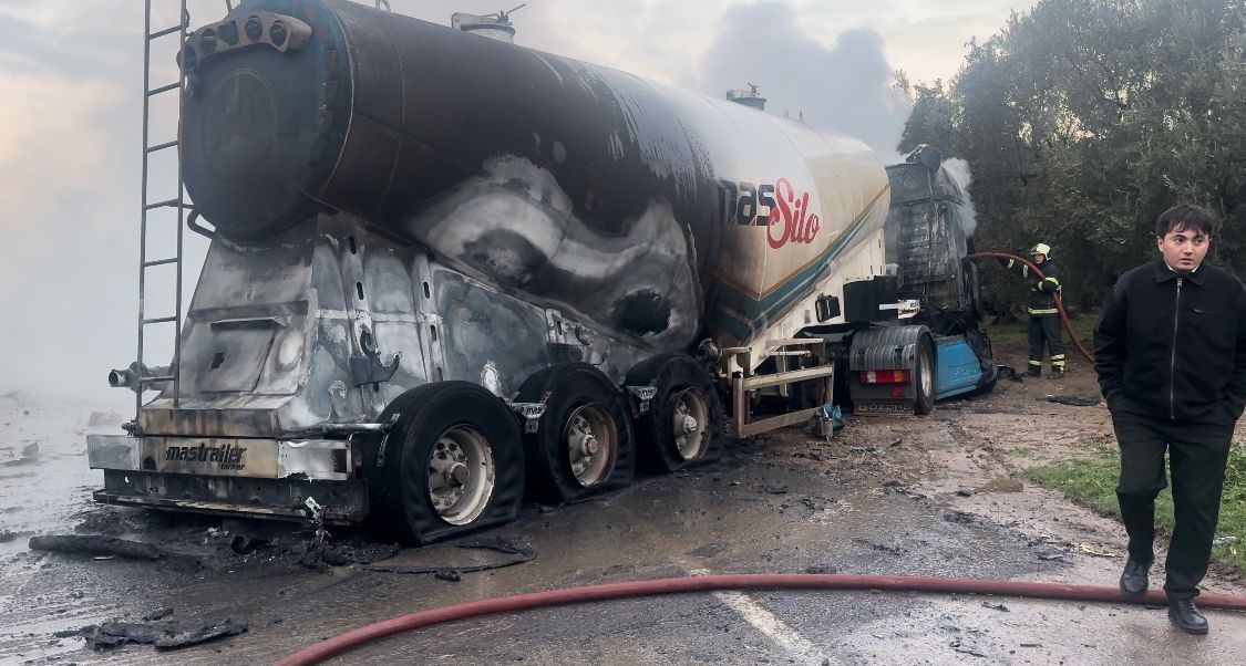 Bursa'da Feci Kaza Tanker Patladı (5)