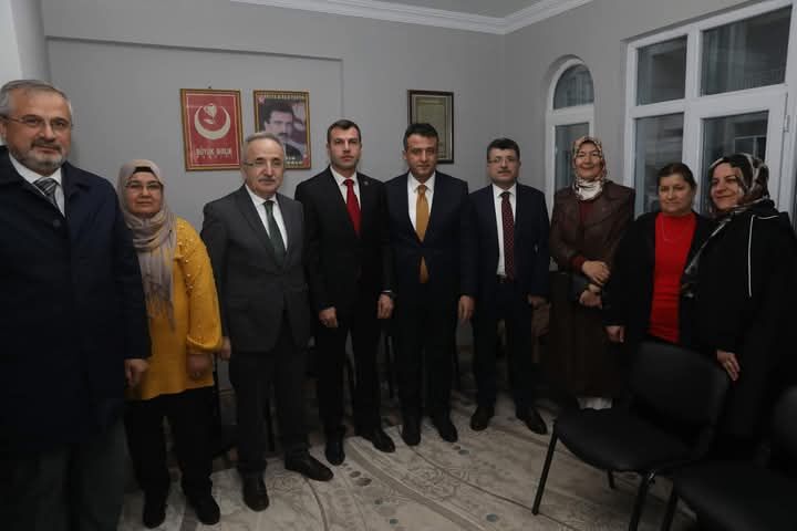 Cumhur İttifakı’ndan Bbp Bafra İlçe Başkanı Aslan Koparan’a Ziyaret (1)-1