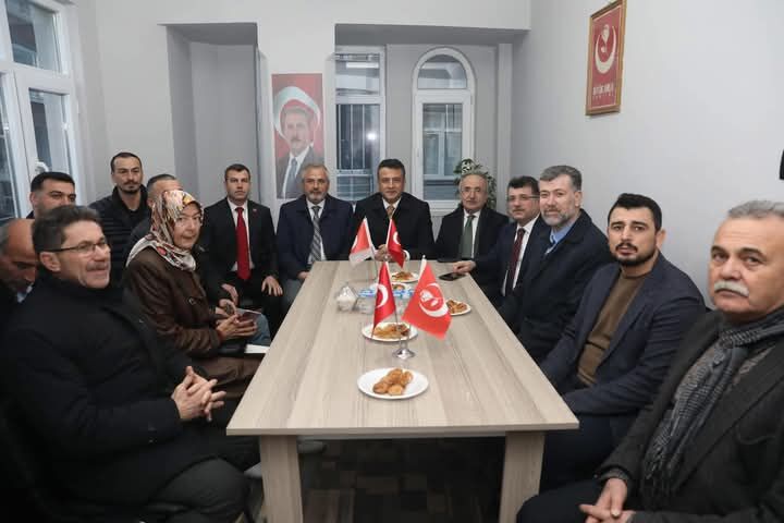 Cumhur İttifakı’ndan Bbp Bafra İlçe Başkanı Aslan Koparan’a Ziyaret (4)