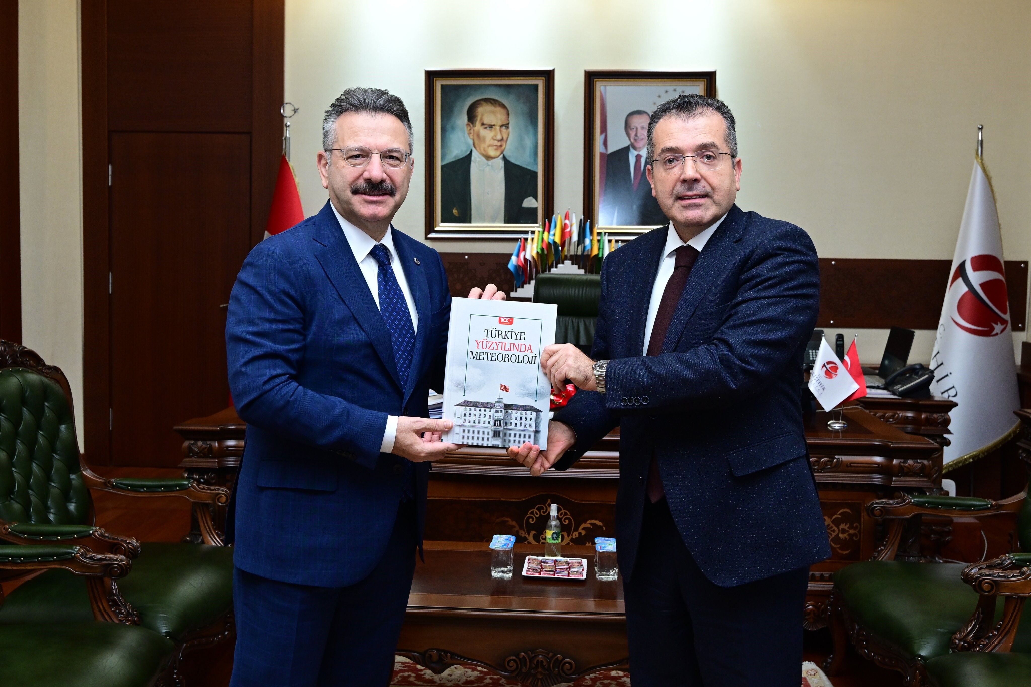 Eskişehir Valisi'ne Meteoroloji Genel Müdüründen Ziyaret 2