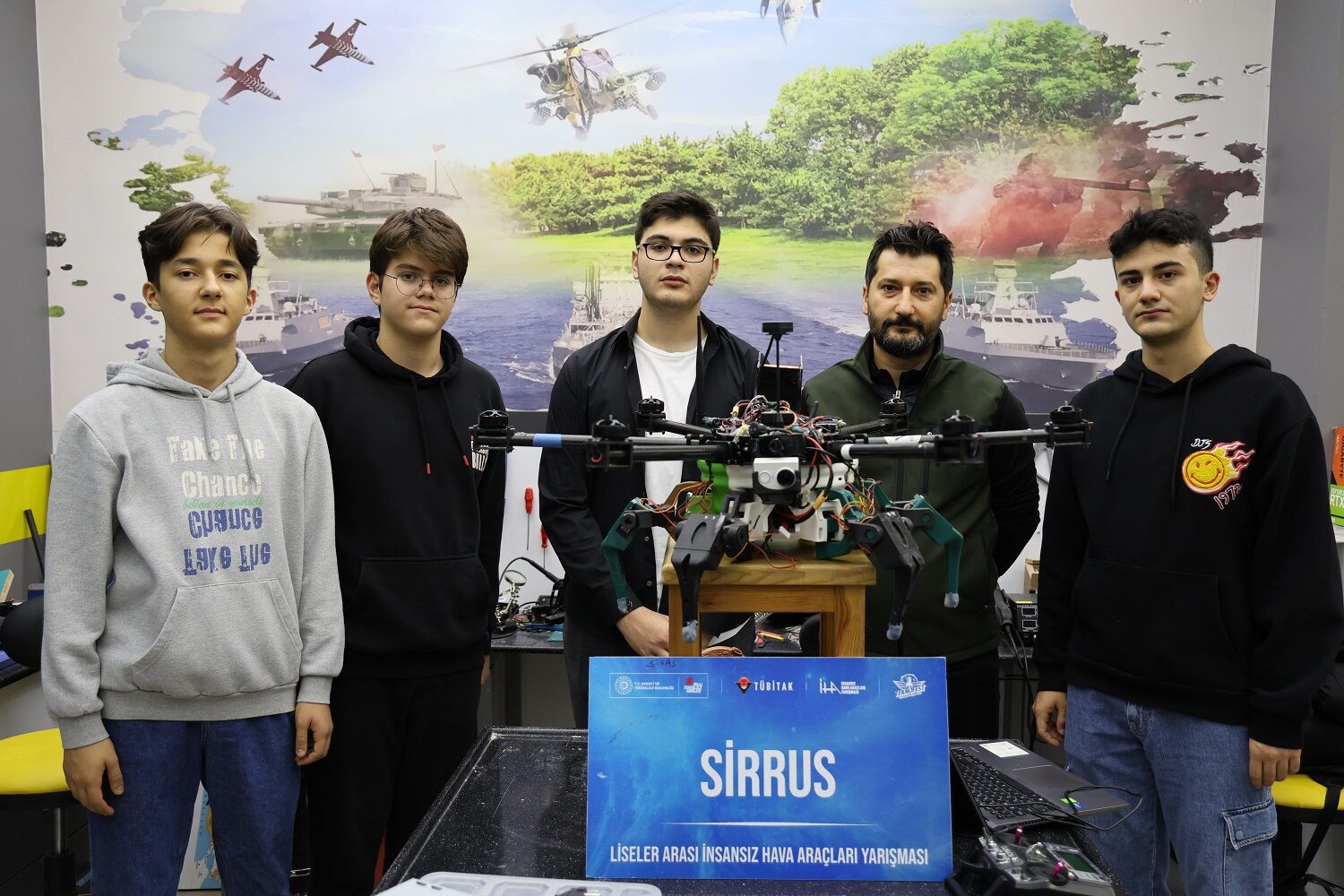 Gençlerden Devrim Örümcek Dron! (4)