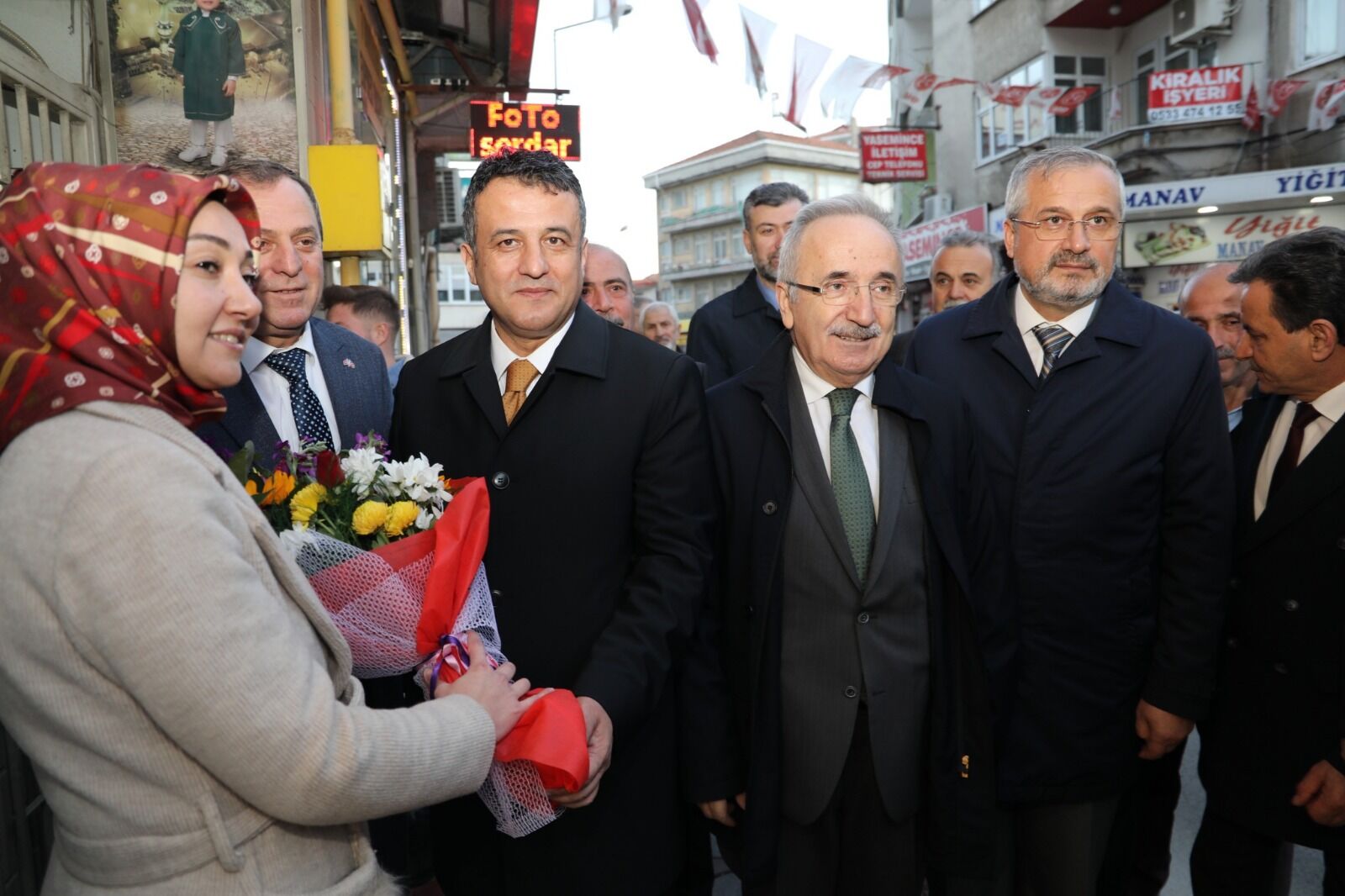 Halit Doğan’dan Bafra’da Mhp İlçe Başkanlığına Ziyaret (1)-1
