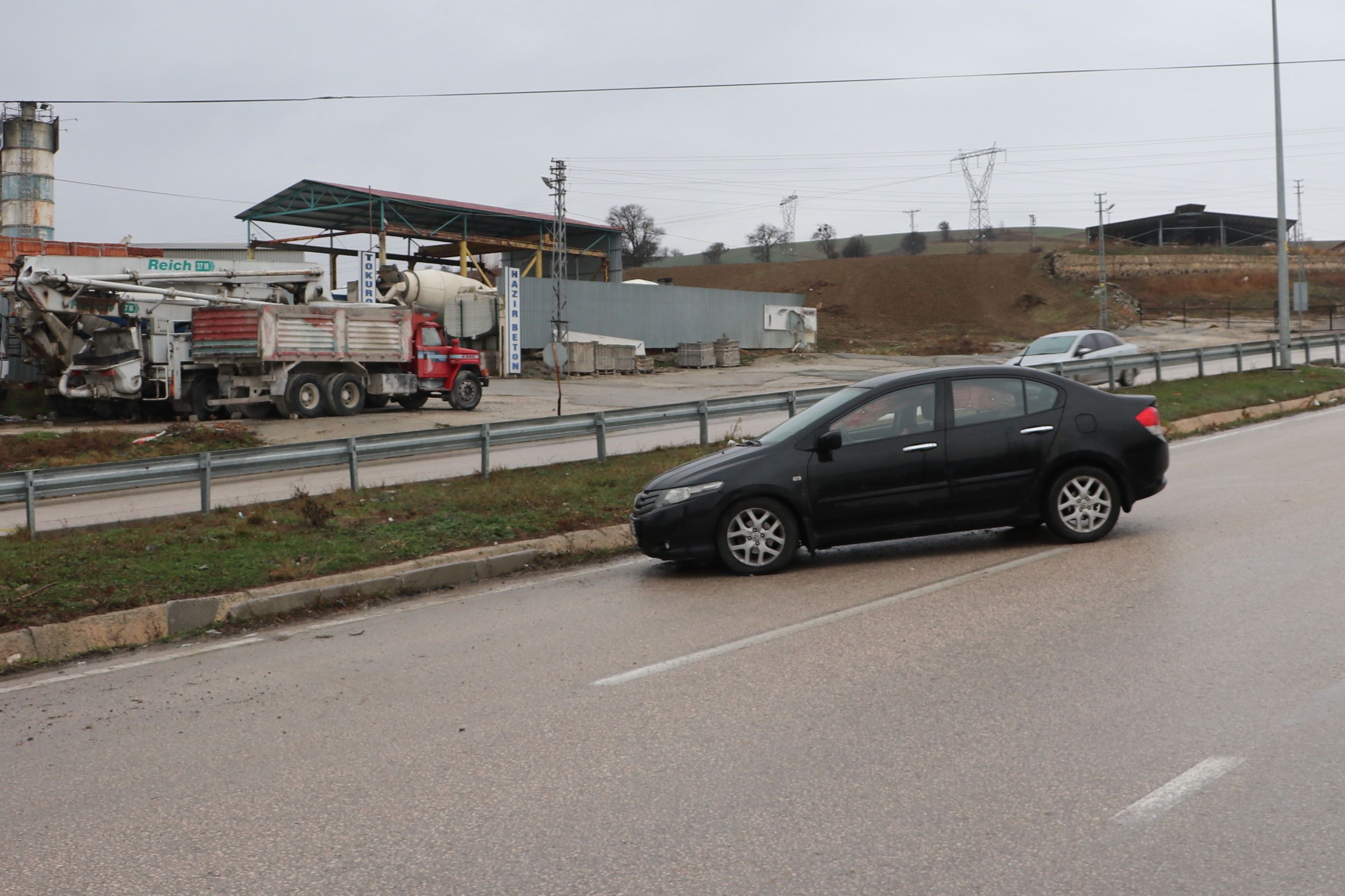 Havza’da Trafik Kazası 3 Yaralı (3)