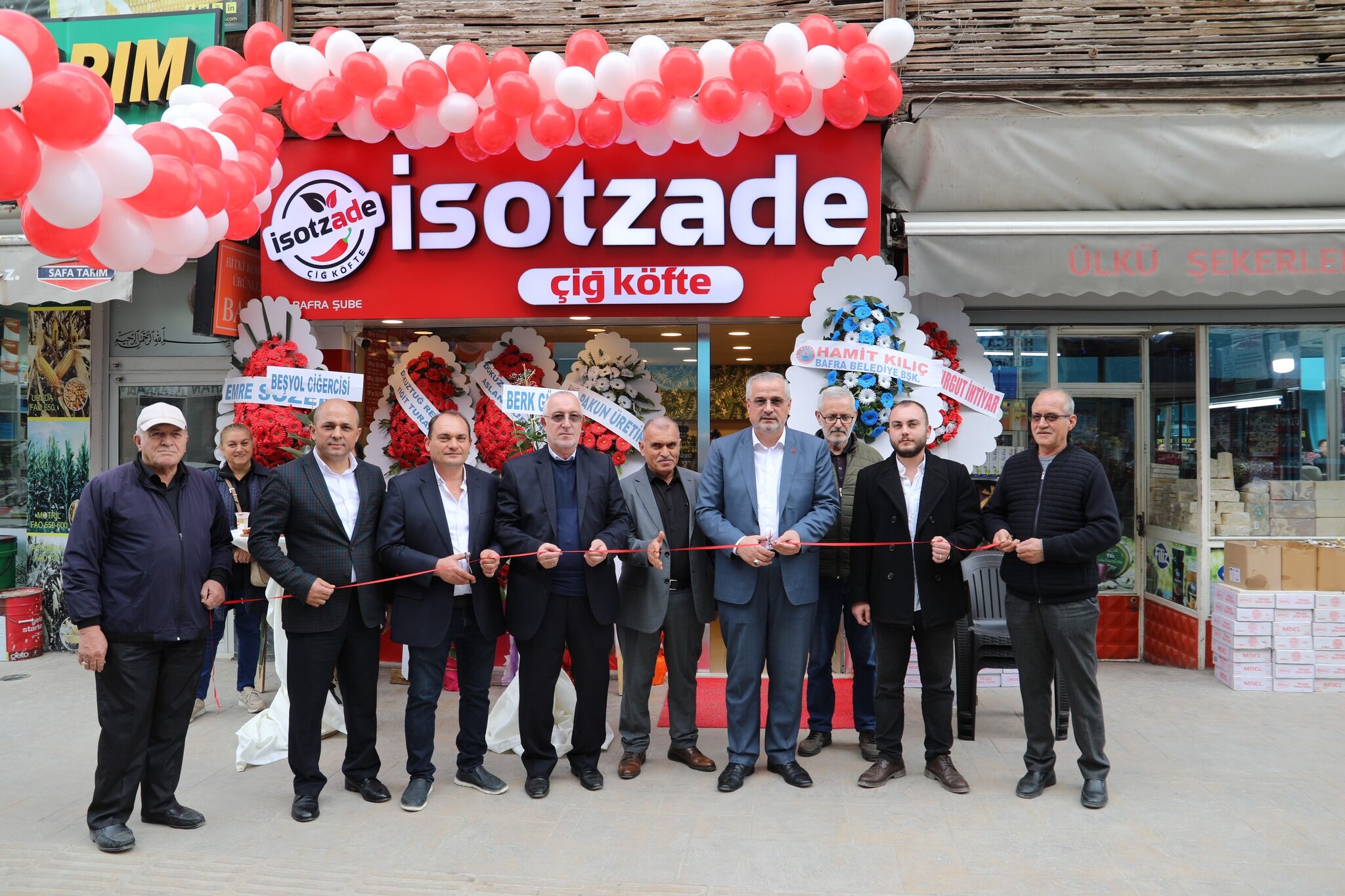 İsotzade Çiğköfte, Bafra'da Hizmete Açıldı (3)