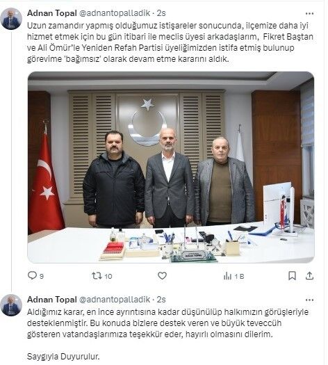 Ladik Belediye Başkanı Adnan Topal Ve Yardımcıları Partisinden İstifa Etti! (3)
