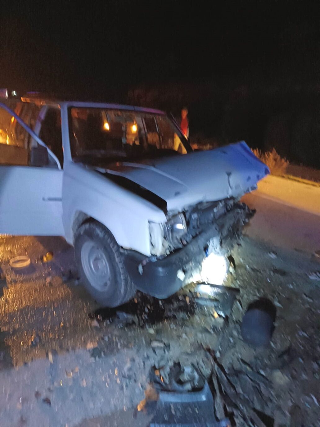 Mersin'de Kamyonet Ile Otomobilin Çarpışması 7 Yaralı 2