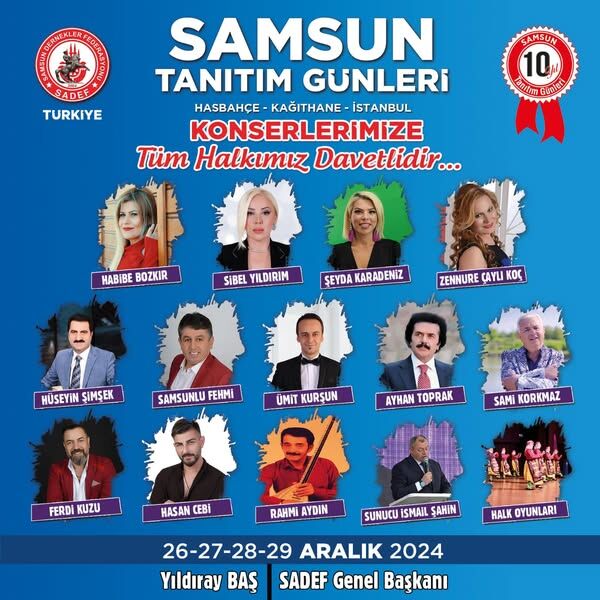 Sadef Ev Sahipliğinde Büyük Organizasyon 10. Samsun Tanıtım Günleri İçin Geri Sayım Başladı! (1)