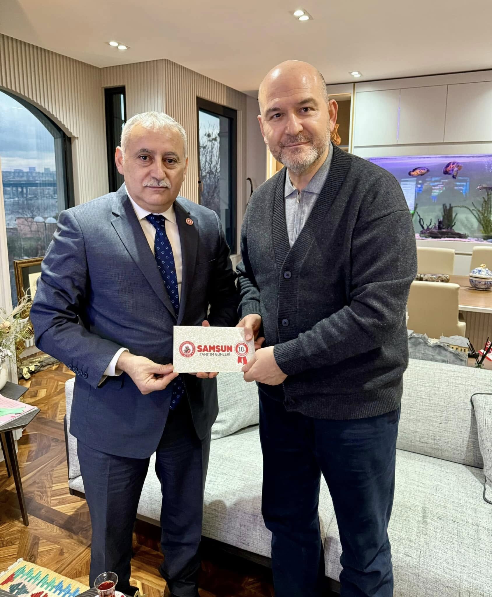 Sadef Genel Başkanı Yıldıray Baş’tan Süleyman Soylu’ya Samsun Tanıtım Günleri Daveti (2)