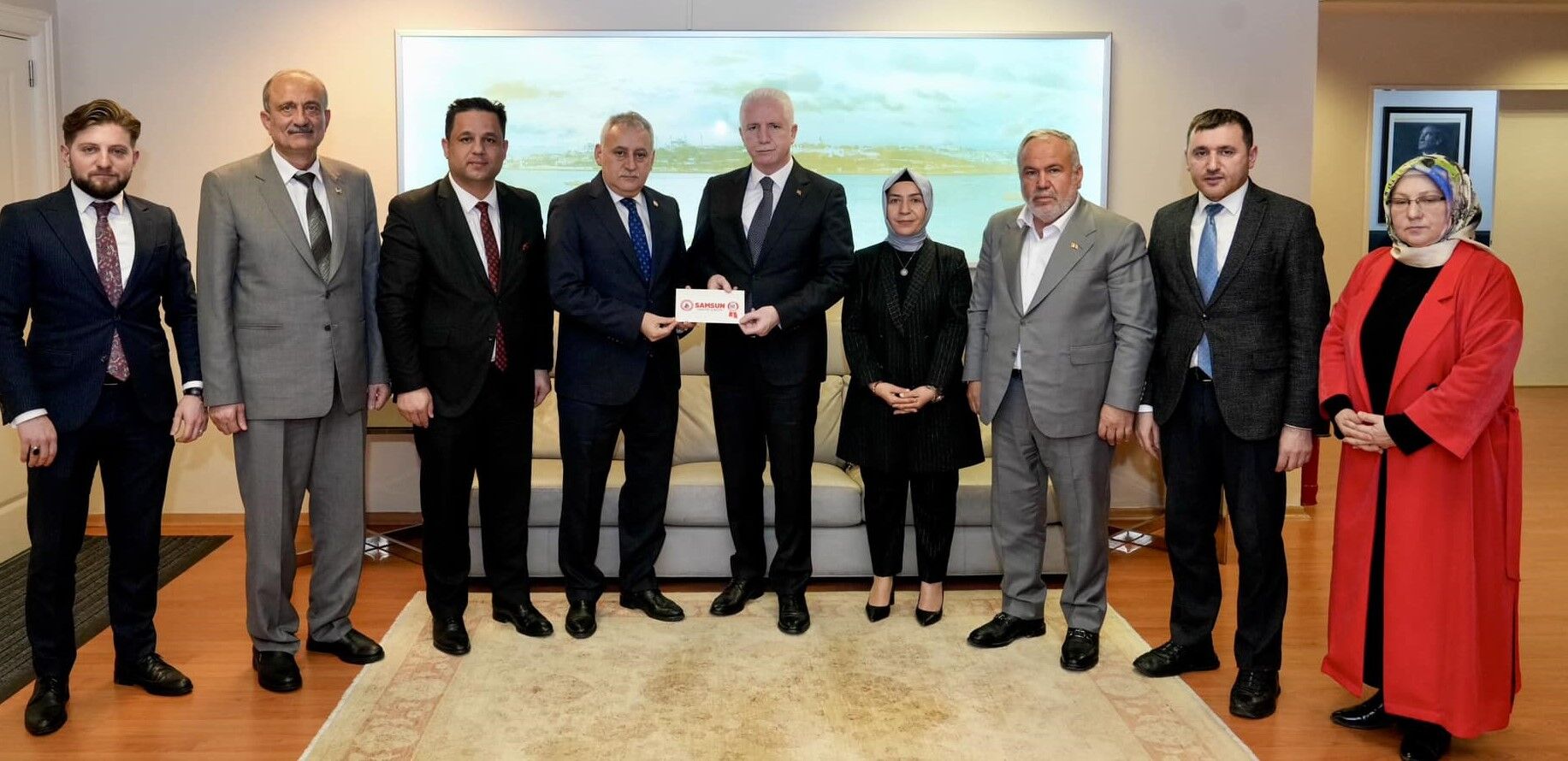 Sadef’ten İstanbul Valisi Davut Gül’e Samsun Tanıtım Günleri Daveti (2)