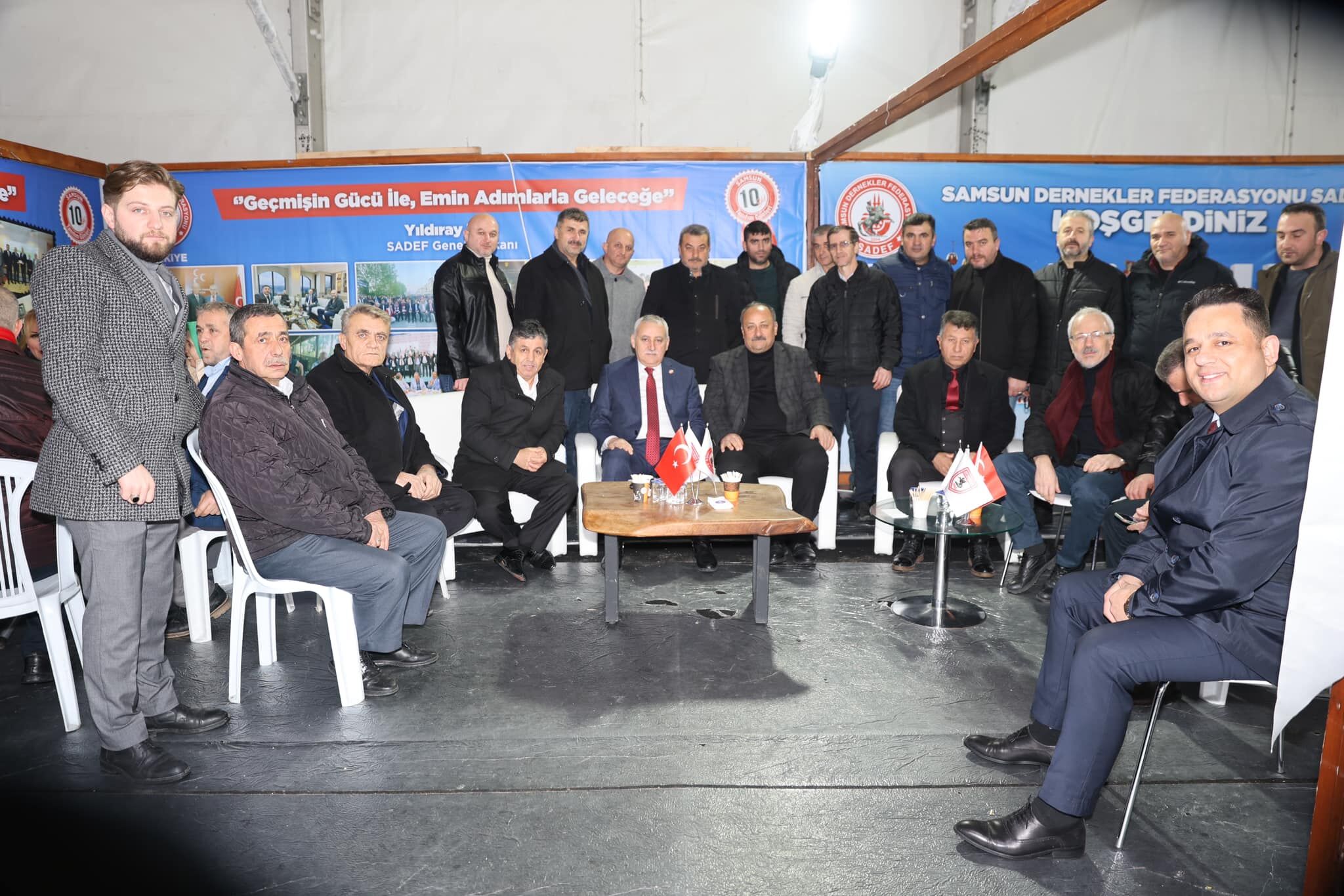 Salıpazarı Belediye Başkanı Refaettin Karaca; Sadef'in Etkinliği Takdire Şayandır (4)