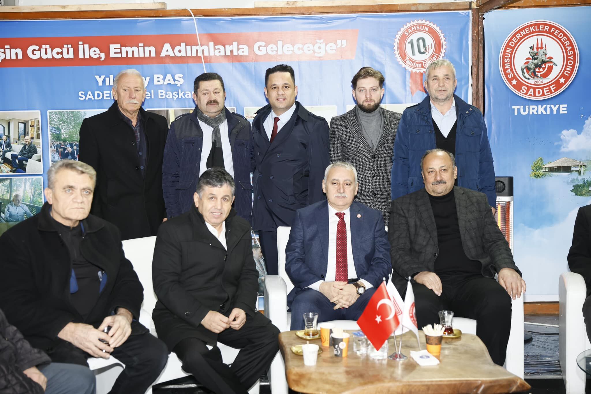 Salıpazarı Belediye Başkanı Refaettin Karaca; Sadef'in Etkinliği Takdire Şayandır (7)